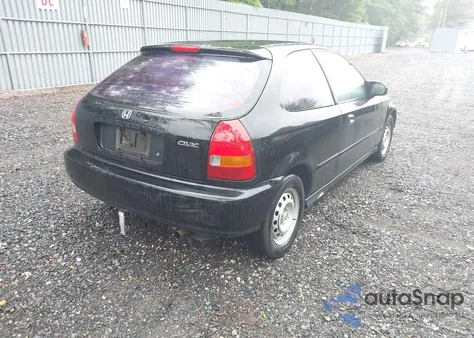 1998 Honda Civic Cx from USA, damaged, VIN 2HGEJ6425WH105169